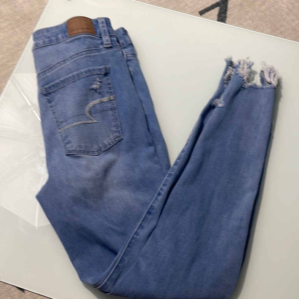 America Eagle 360 Stretch Skinny Jeans